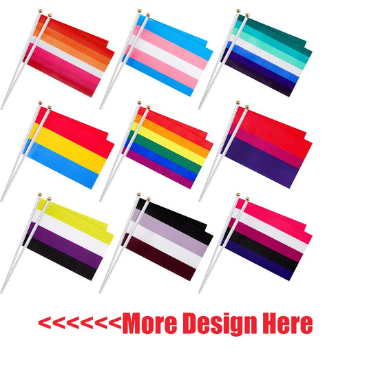 LGBTQ Hand Flags