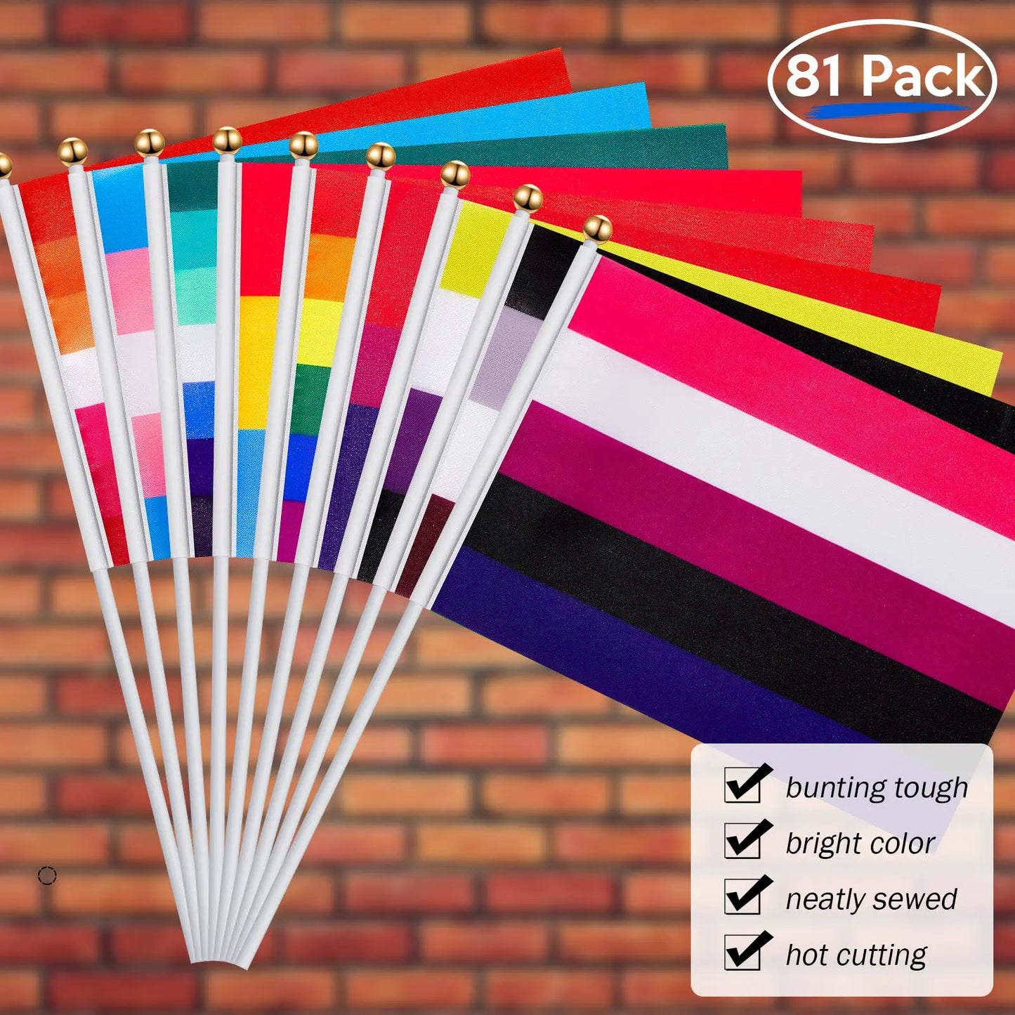 LGBTQ Hand Flags
