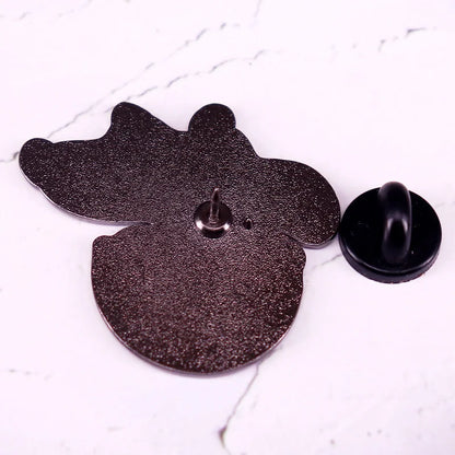 Kinda Fruity Cute Cereal Bowl Enamel Pin