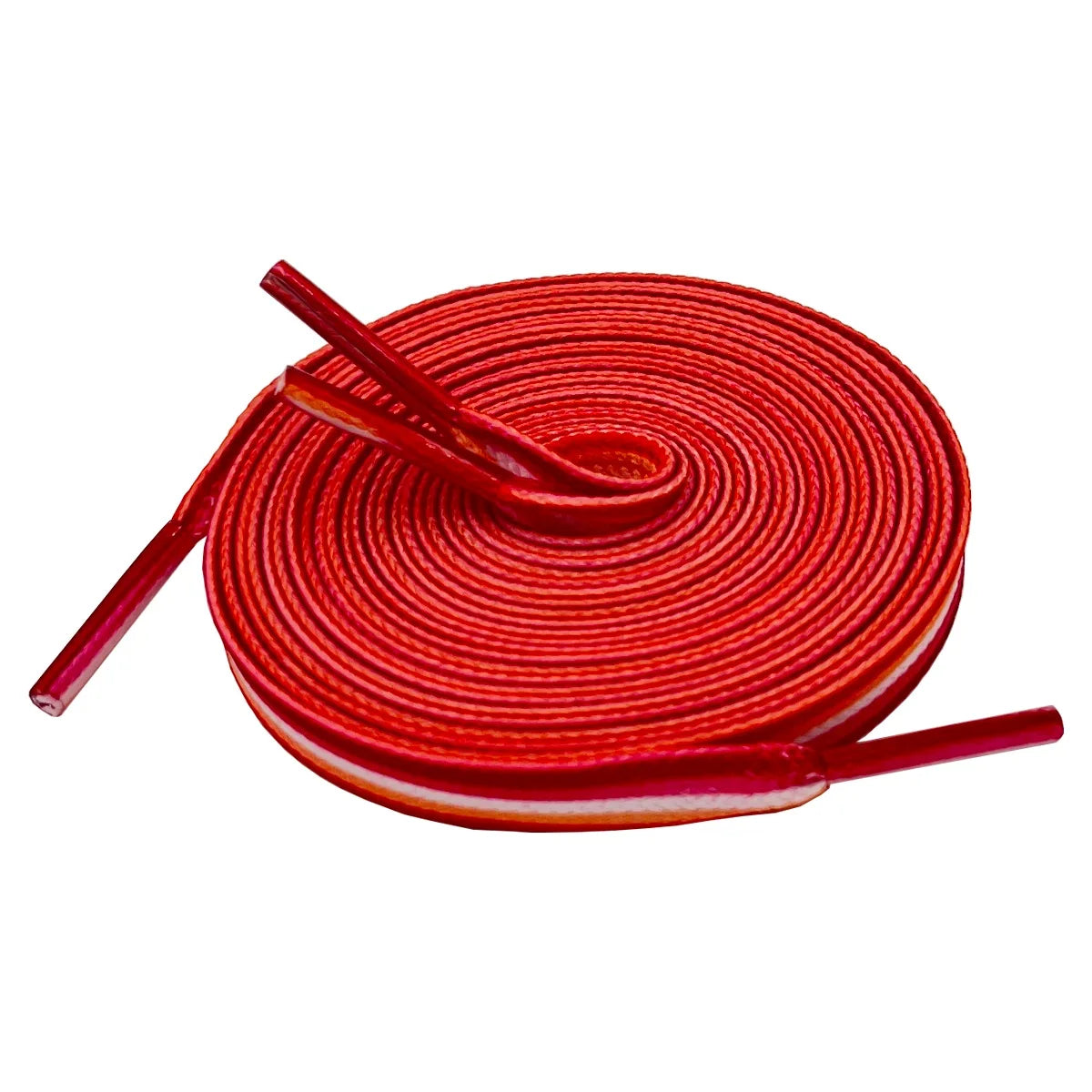 Lesbian Sunset Flag Striped Shoelaces - LGBTQ Accessories for Pride Parades & Events, Fits Boots, Sneakers & More!